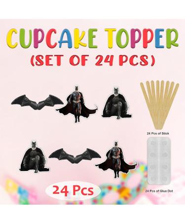 Seyal Btman Cupcake Topper - Buy Online on SooperMarket.com