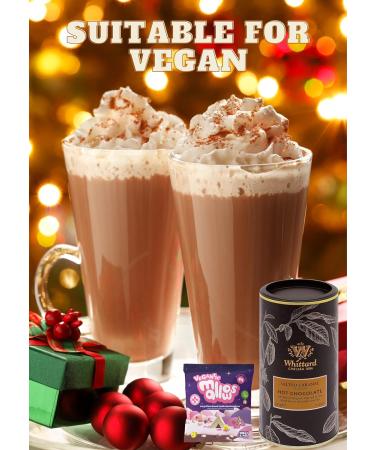 Whittards Hot Chocolate Salted Caramel Cocoa Powder With 2Pack Vegantic Marshmallow Suitable For Vegan - Buy Online on SooperMarket.com