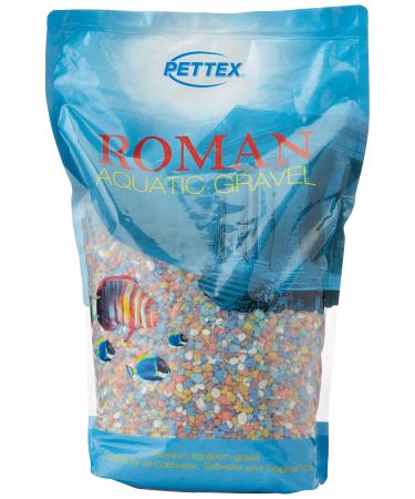 Pettex Aquatic Roman Gravel 8 kg Rainbow Pebbles