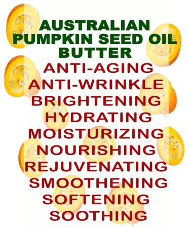 Buy Botanical Beauty Pumpkin Seed Oil Butter | Virgin Unrefined Raw for Face Skin Hair & Nails - 4 Fl. oz (120 ml) - International Shipping Available - Buy Online on SooperMarket.com