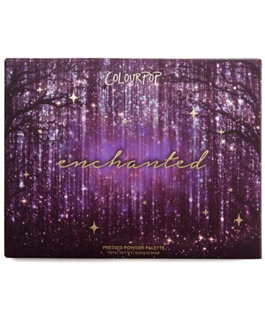 Colourpop Enchanted Eyeshadow Palette - Matte & Shimmery Purples & Pinks | Cruelty-Free International Shipping - Buy Online on SooperMarket.com