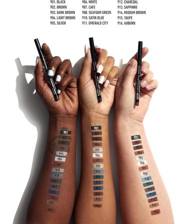NYX Cosmetics Slim Pencil For Eyes - Electric Blue | SPE926 - Buy Online on SooperMarket.com