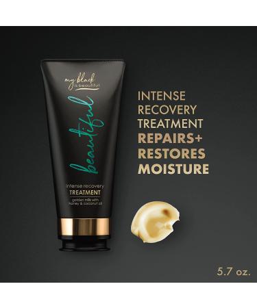 Golden Milk Intense Recovery Hair Treatment 5.7 Fl Oz - Sulfate-Free Deep Conditioning Mask for Curly Coily Hair - Buy Online on SooperMarket.com