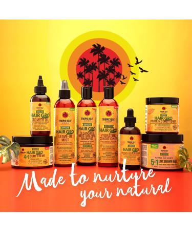 Tropic Isle Living Hair Gro Serum Drops 4oz | Nourishing & Moisturizing Hair Treatment - Paraben & Sulfate Free - Shop Internationally - Buy Online on SooperMarket.com