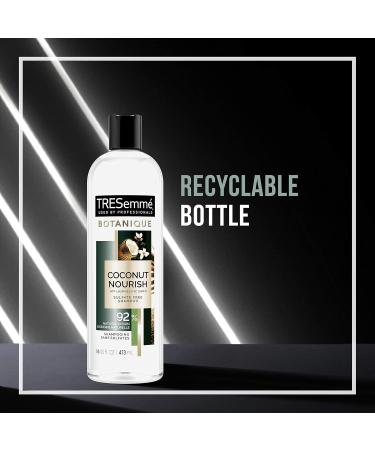 TRESemm Botanique Coconut Nourish Shampoo for Dry Frizzy Hair - 16 Fl Oz (Pack of 4) - Buy Online on SooperMarket.com