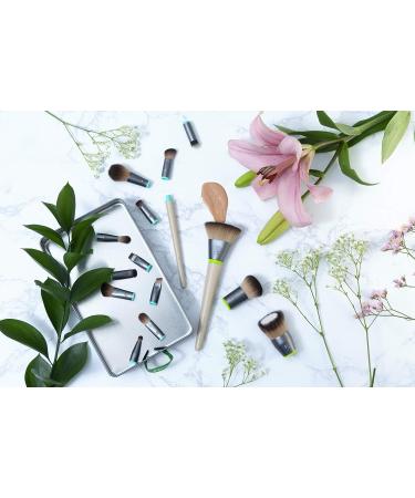 EcoTools Wake Up + Glow Makeup Brush Set with Beauty Blender, Silicone Applicator, Face Mask Brush, Eye Roller - 6 Pc Set - Buy Online on SooperMarket.com