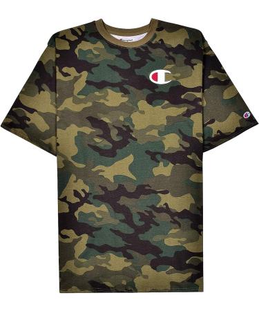 Mens Big and Tall T-Shirts 2 Pack - Crewneck Mens Tee Big & Tall Clothing - 3X Tall - Fig Camo Black - Buy Online on SooperMarket.com
