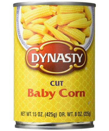 Dynasty Cut Baby Corn 15 Oz (Pack of 3) - Buy Online on SooperMarket.com