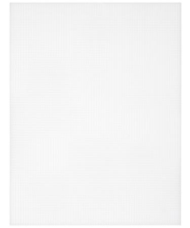 Cousin DIY Plastic Stitching Canvas, 10 Holes per inch, 10.5 inch x 13.5 inch, Clear