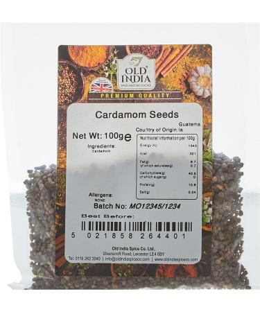 Old India Cardamom Seeds 100g - Premium Quality (Pack of 1) - Buy Online on SooperMarket.com