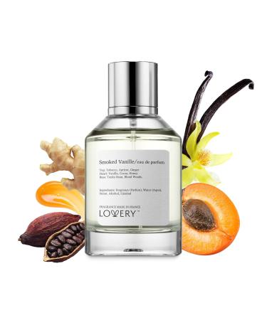 LOVERY Smoked Vanille Perfume Inspired by T F.ord Tobacco Vanille EDP Long Lasting Pure Vanilla Perfume for Women & Men Clean Fragrance Perfume Spray 100ml Perfumes for Birthday Gifts - France Smoked Vanilla France - Buy Online on SooperMarket.com