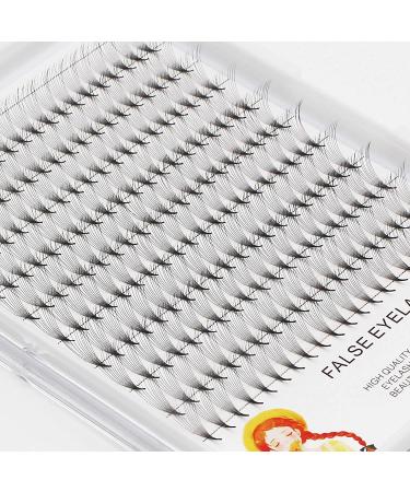 10D Large Tray Premade Volume Fans - 10-18mm Individual False Eyelashes Extensions | 0.07mm D Curl Natural Long Cluster Lashes - Buy Online on SooperMarket.com