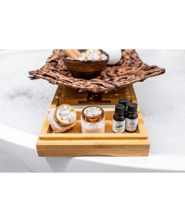 Birthday Spa Gift Basket for Women | 13pc Coconut Caramel Self Care Set - Bubble Bath Lotion Bath Bomb & More - Buy Online on SooperMarket.com