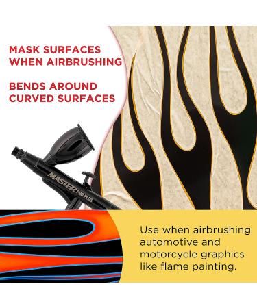 Custom Shop 6 x 30' Semi-Transparent Masking Film Roll for Artists, Airbrush Graphics, Automotive - Stencil Making & Design Transfer - Buy Online on SooperMarket.com