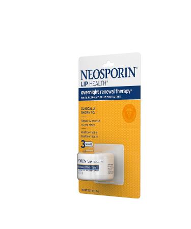 Neosporin Lip Health Overnight Renewal Therapy - 5 Pack, 0.27 oz Each - Buy Online on SooperMarket.com