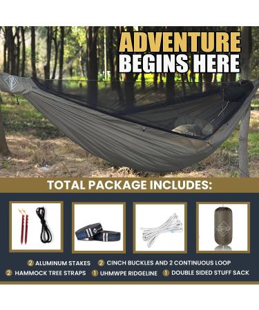 Onewind 11Ft Camping Hammock with Mosquito Net and Adjustable Ridgeline - Buy Online on SooperMarket.com