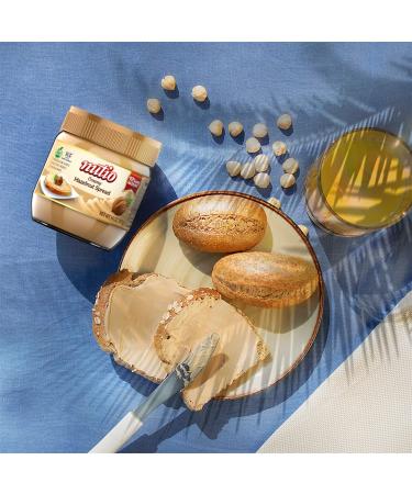 NUTIO Creamy Hazelnut Spread 14oz - 92% More Hazelnut, 37% Less Sugar, Palm Oil Free - Gluten Free, Non-GMO, Eco-Friendly Glass Jar - Perfect for Pancakes & Waffles - 1 Pack - Buy Online on SooperMarket.com