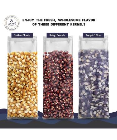 Movie Night Gift Basket for Her: 10-Piece Gourmet Popcorn Set with Kernels, Seasonings - Perfect Gift Idea for Valentines, Anniversary, Mother, Wife - Buy Online on SooperMarket.com