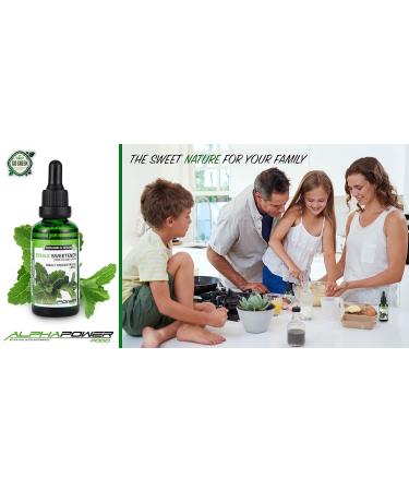 Alphapower Food Stevia Flavor Drops | 100% Natural Sugar-Free Cinnamon Aroma for Water Muesli & Smoothies - 50ml - Buy Online on SooperMarket.com