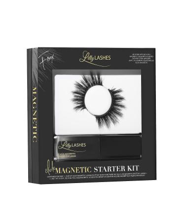Lilly Lashes Click Magnetic Starter Kit - False Eyelashes with Magnetic Eyeliner for Natural Wispy Lashes - Buy Online on SooperMarket.com