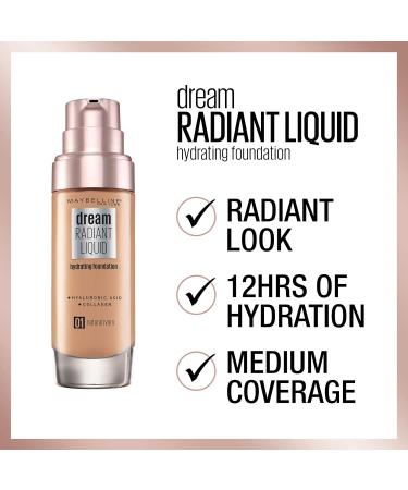 Maybelline Dream Radiant Liquid Make-up No. 20 Cameo 30ml - Buy 2 Pack | International Shipping Available - Buy Online on SooperMarket.com