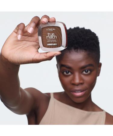 L'Or al Paris Powder Foundation Super-Blendable With Hyaluronic Acid Light Texture for a Flawless Finish True Match Perfecting Powder C2 2C - Rose Vanilla 9 g (Pack of 1) - Buy Online on SooperMarket.com