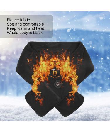 USB Heated Scarf - Composite Fiber Heating Pad for Neck | Perfect for Men & Women | Ideal for Snowboarding & Skiing - Buy Online on SooperMarket.com