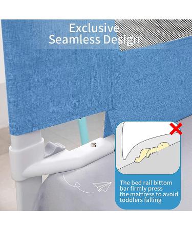GearKing 74''L Bed Rail for Toddlers Extra Long and Tall Baby Bed Rails Guard Specially Designed for Twin  Full  Queen  King Size 1 Side:74''(L) 27(H) - Buy Online on SooperMarket.com