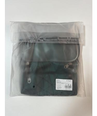 Double-Layered Cosmetic Bag | Waterproof Travel Makeup Organizer for Men & Women | Large Transparent Green Case - Buy Online on SooperMarket.com