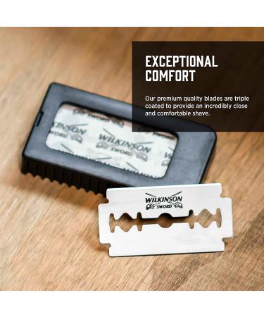Wilkinson Sword Double Edge Razor for Men + 5 Razor Blade Refills - Smooth Shave - Buy Online on SooperMarket.com