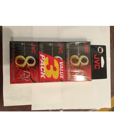 JVC 8mm Tapes (P6120JH3) (P6120JH3)