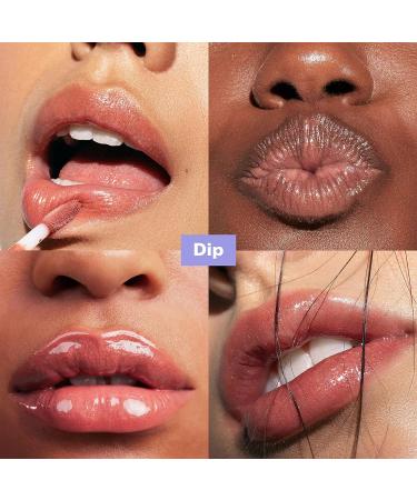 Kosas Wet Lip Oil Gloss - Hydrating Lip Plumping Treatment with Hyaluronic Acid & Peptides - Buy Online on SooperMarket.com