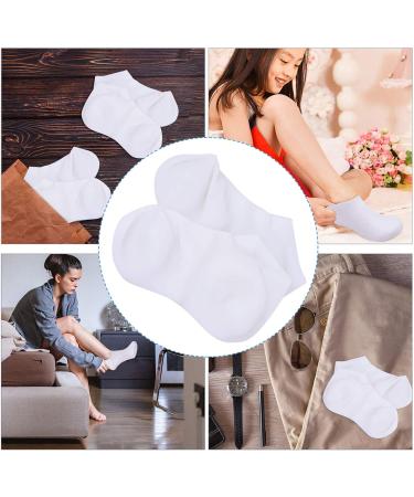 minkissy 2 Pairs Exfoliating Moisturizing Socks Ladies Socks Womans Socks Moisturizing Foot Covers Spa Socks Women Moisturizing Hydrating Socks Sebs Women's Night Use Moisturizing Lotion - Buy Online on SooperMarket.com