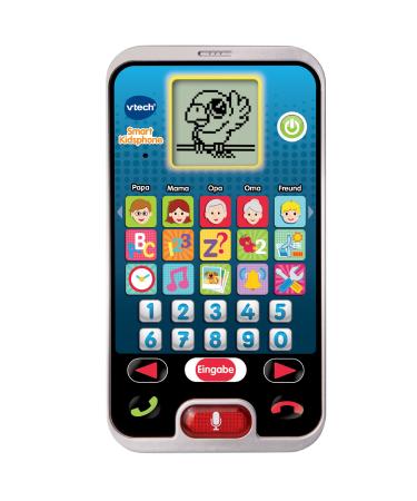 VTech Smart Kidsphone-cool learning phone with microphone exciting educational games songs and melodies-for children from 3-6 years single