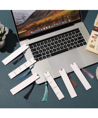 36 Pack Sublimation Blank Set  OFFNOVA Sublimation Blank Key Chains Fridge Magnets Bookmarks for DIY Sublimation Transfer Heat Press Printing 36pack - Buy Online on SooperMarket.com