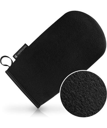 Ultimitt Double Self Tanning Applicator Mitts Set | Reusable Streak-Free Bronzing Gloves for Sunless Tan | BLACK | International Shipping Available - Buy Online on SooperMarket.com
