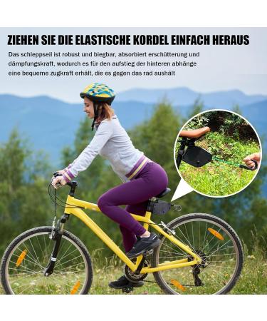 Fivava Bicycle Tow Rope for Children - Retractable Traction Rope for MTB & Bike Training - Buy Online on SooperMarket.com