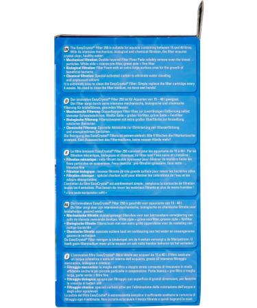 Tetra EasyCrystal Aquarium Filter 250 - Crystal Clear Water for 10-40L Tanks | Easy Care & Advanced Filtration - Buy Online on SooperMarket.com