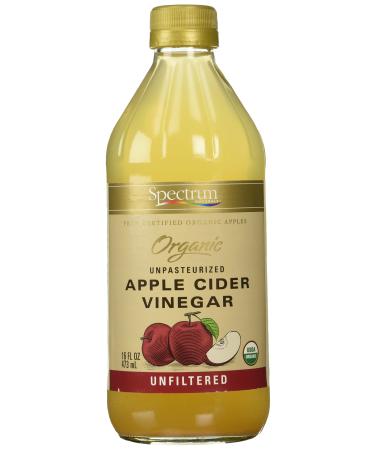 Spectrum Naturals Organic Apple Cider Vinegar, Unfiltered, 16 oz
