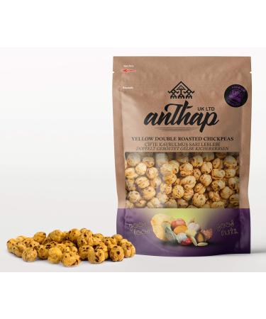 Anthap - Yellow Double Roasted Chickpeas - 1kg 1 kg (Pack of 1)