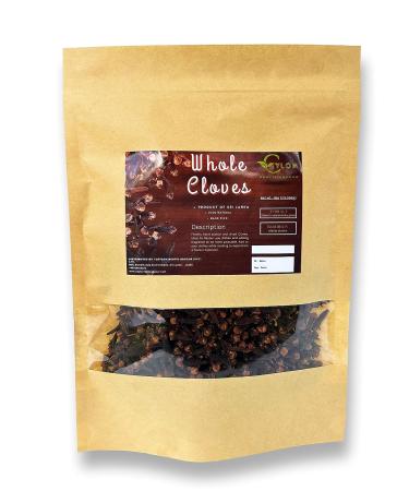 Organic Ceylon Cloves Whole 4.0 Oz (113.398g) - Handpicked Premium Quality Cloves - 4.0 Ounces - Buy Online on SooperMarket.com