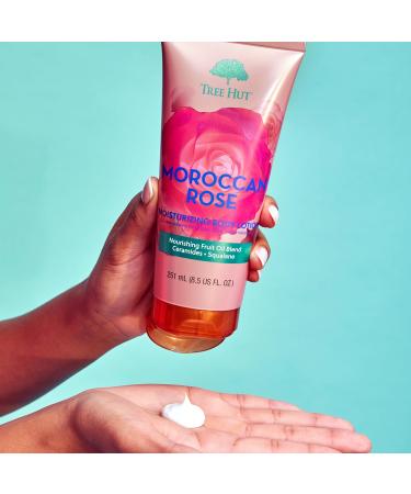 Tree Hut Moroccan Rose Moisturizing Body Lotion - 8.5 fl oz | Hydrating & Nourishing | International Shipping Available - Buy Online on SooperMarket.com
