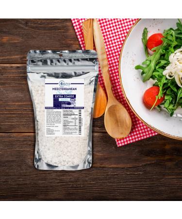 Mediterranean Sea Salt - Extra Coarse Grain 2 lb | Premium Quality Salt - Buy Online on SooperMarket.com