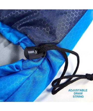 Oaskys Camping Sleeping Bag - 3 Season Lightweight Waterproof for Adults & Kids - Ideal for Summer, Spring, Fall - Camping Gear for Traveling and Outdoors - Blue - Buy Online on SooperMarket.com