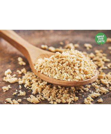Wholefood Earth TVP Dark Textured Soya Protein Mince 250 g | GMO Free | High Fibre | High Protein Soy 250g - Buy Online on SooperMarket.com