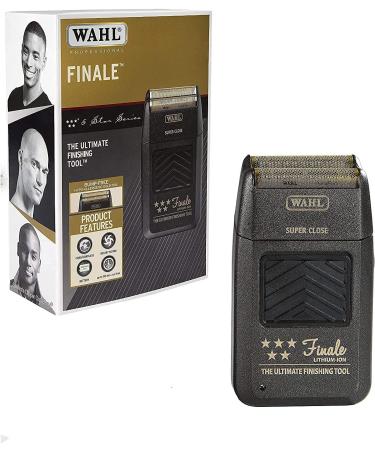 Wahl Professional 5 Star Series Finale Finishing Tool #8164 with Travel Case - Ideal for Stylists and Barbers - Super Close Finish - Black - Buy Online on SooperMarket.com