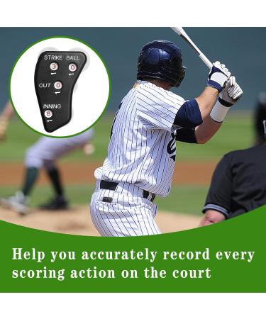 Watayo 4 Wheel Umpire Indicator - Baseball & Softball Umpire Counter Clicker (2pcs) - Buy Online on SooperMarket.com