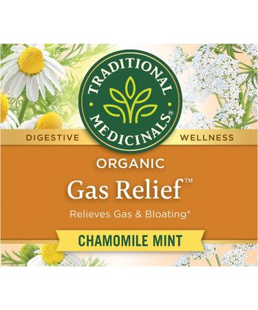 Traditional Medicinals Organic Gas Relief Tea - 16 Bags - Buy Online on SooperMarket.com