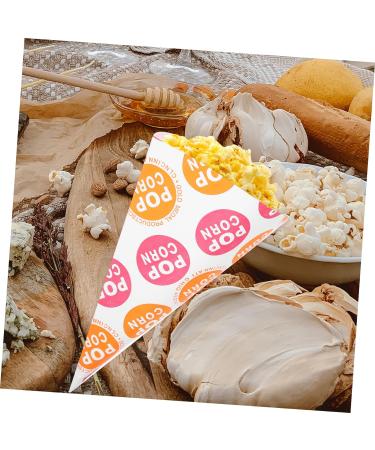 Didiseaon 200 Pcs Popcorn Bag Snack Bags for Kids Clear Treat Bags Snack Food Gifts Goodie Bag Favors Cookies Bags Party Mini Gift Bag Candy Treat Bag Mini Bag Packing Bag Paper Cone Child - Buy Online on SooperMarket.com