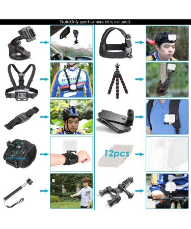 Neewer 50-in-1 Action Camera Accessory Kit for GoPro, DJI, Insta360 & More - Buy Online on SooperMarket.com
